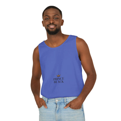 Stylish Unisex Tank Top - 'Prince Black' Design