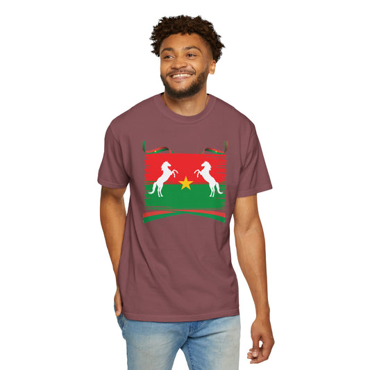 Burkina Faso T-Shirt with Cameroonian Flag Design – Celebrate Your Heritage!
