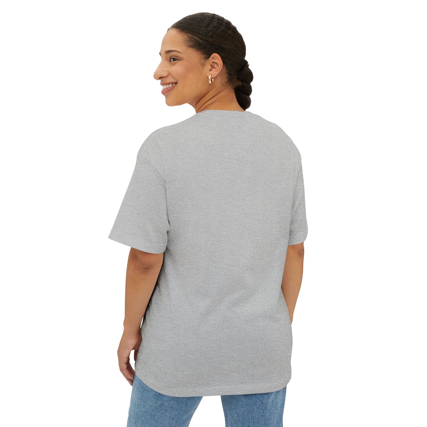 Oversized Boxy Tee - 'Prince Black' Crown Graphic Tee