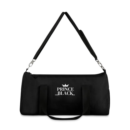 Stylish Prince Black Duffel Bag for Gym & Travel