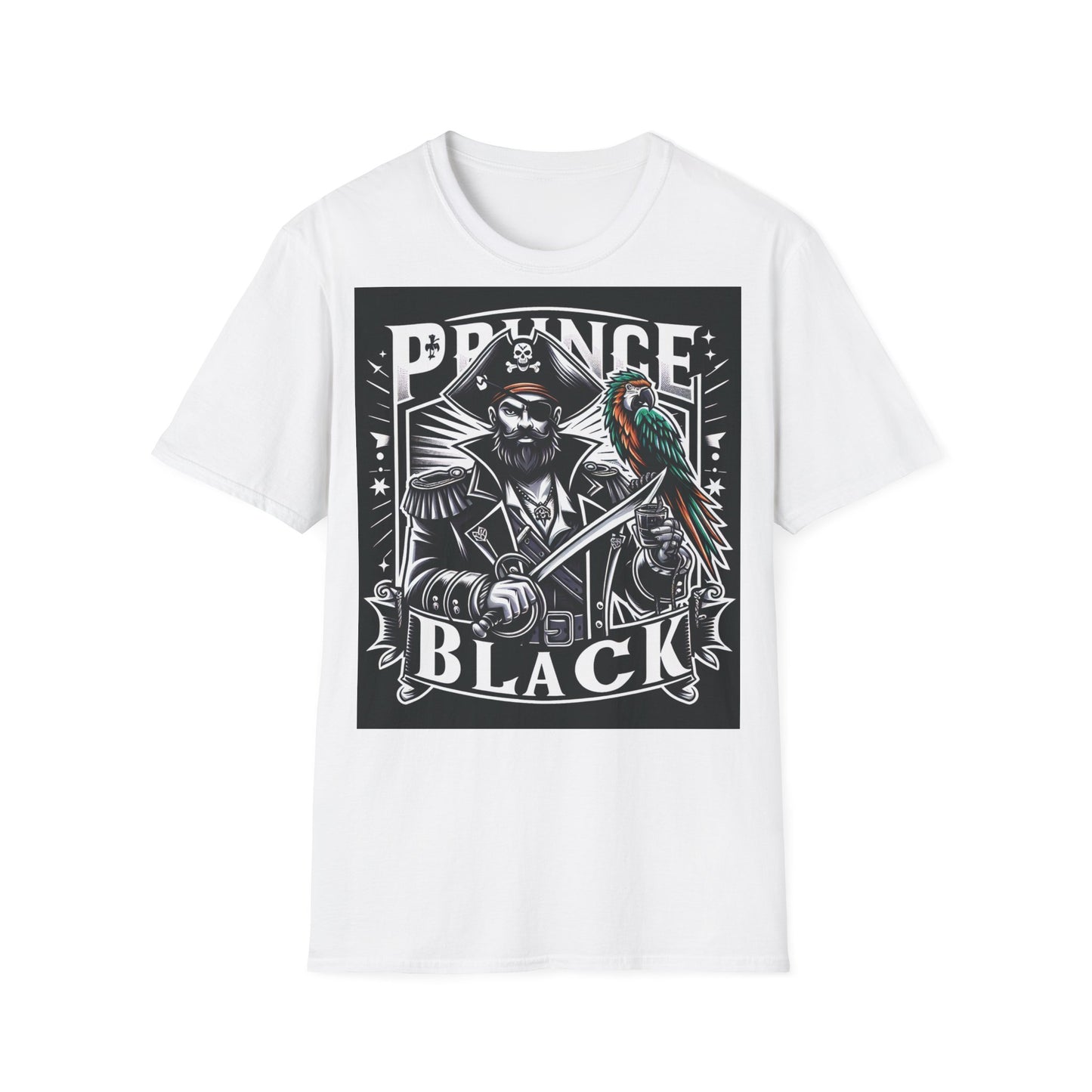 Pirate-Inspired Unisex Softstyle T-Shirt - Perfect for Adventure Lovers