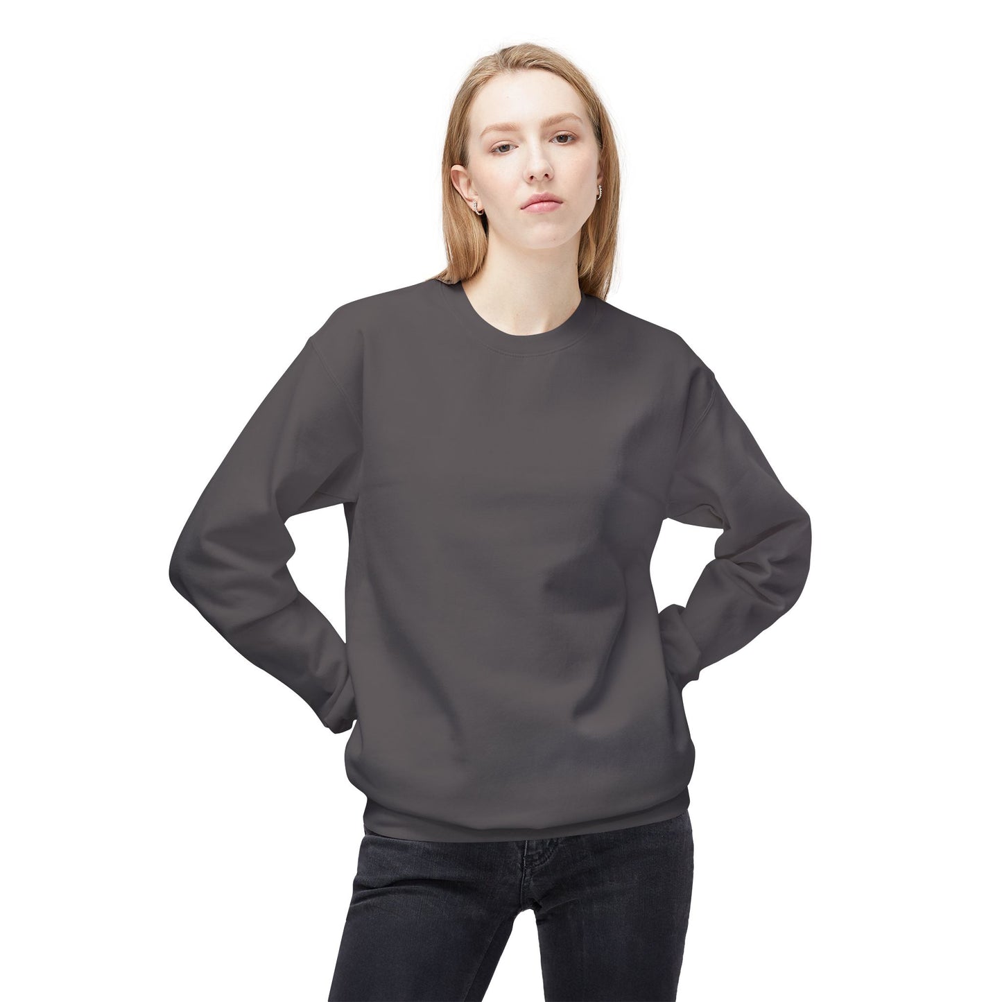 Everything Will Be OK Crewneck Sweatshirt - Unisex Midweight Fleece for Comfort and Style
