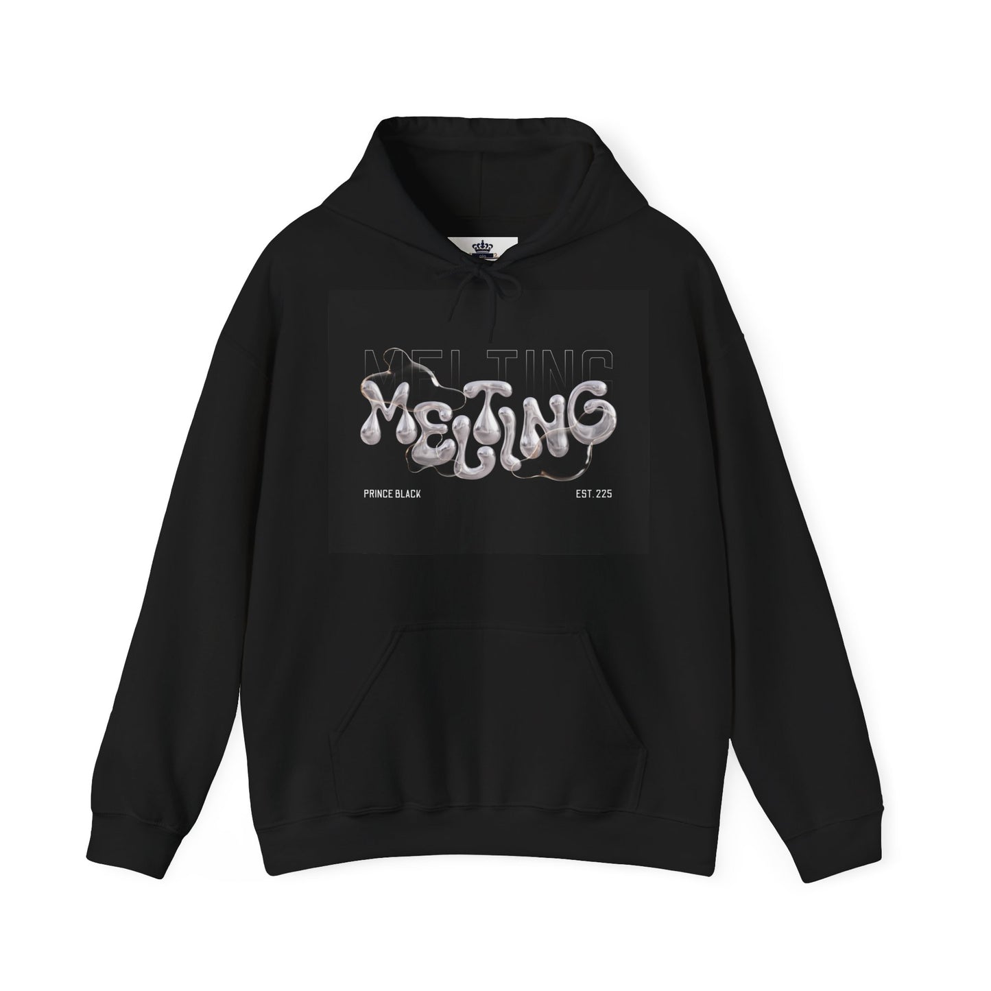 Melting Graphic Unisex Hoodie - Cozy Streetwear Essential