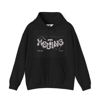 Melting Graphic Unisex Hoodie - Cozy Streetwear Essential