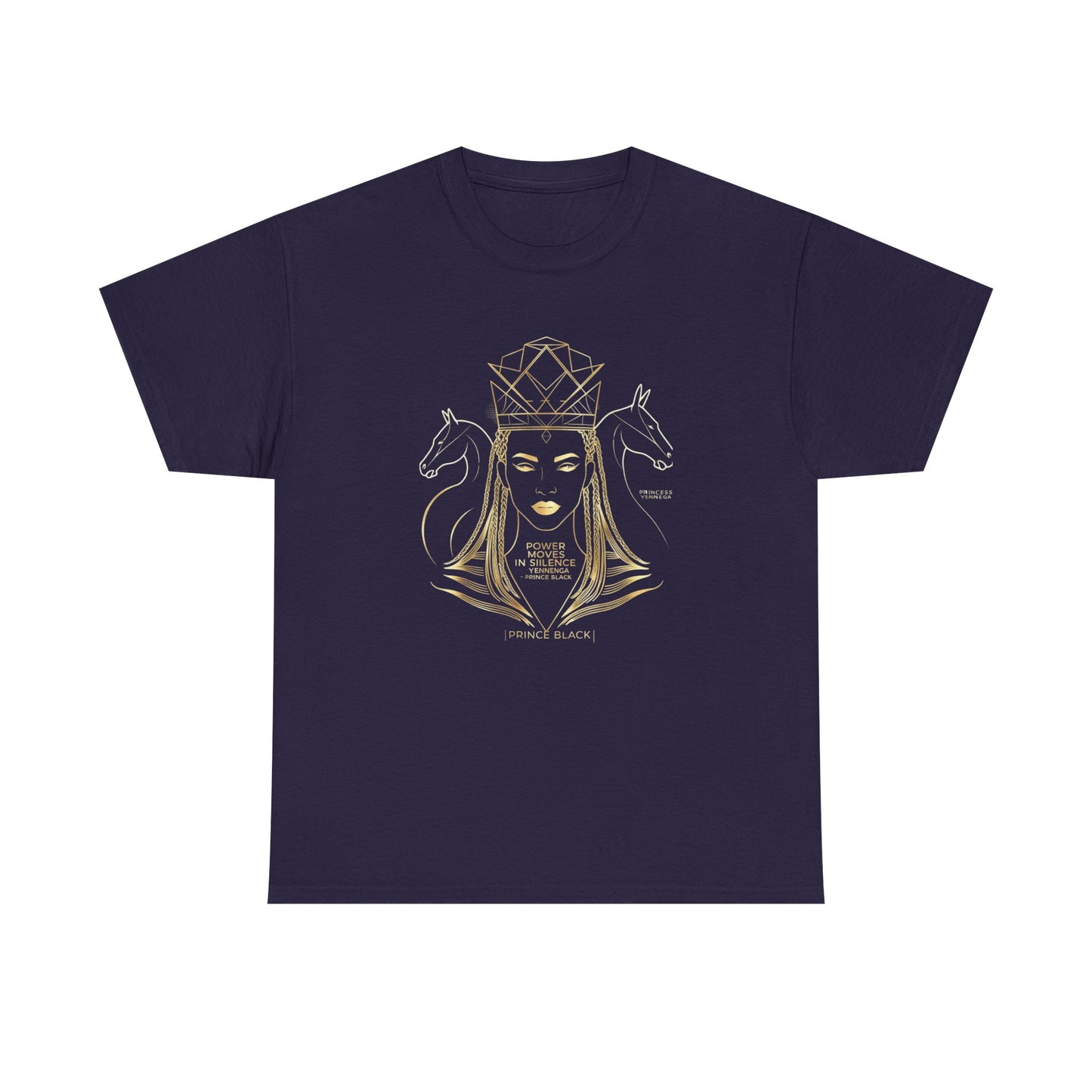 Empowering Queen Unisex Heavy Cotton Tee - Stylish Graphic Tee for Confidence and Individuality