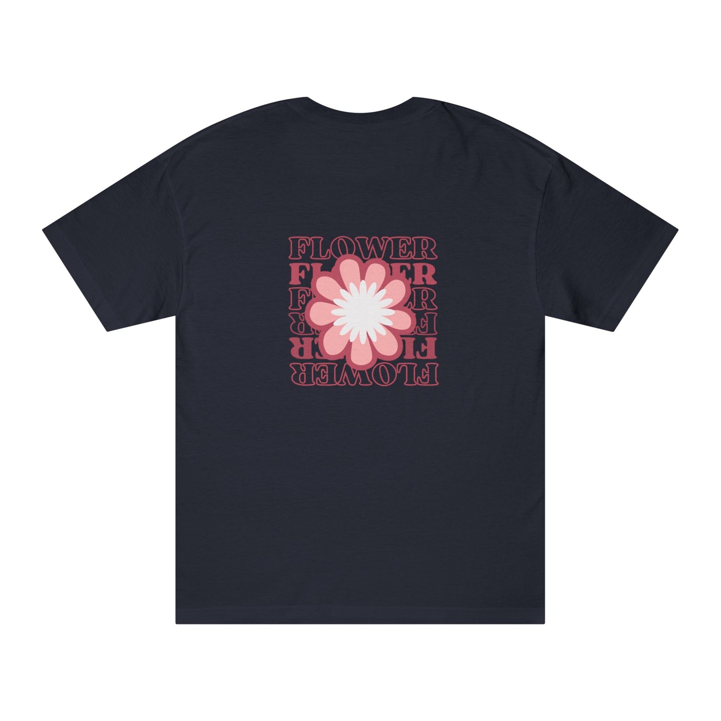 Flower Power Unisex Classic Tee - Retro Floral Graphic T-Shirt