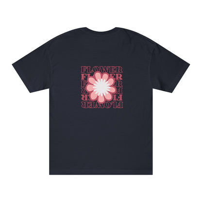 Flower Power Unisex Classic Tee - Retro Floral Graphic T-Shirt