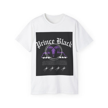 Prince Black Graphic Unisex Tee - Casual Streetwear T-Shirt