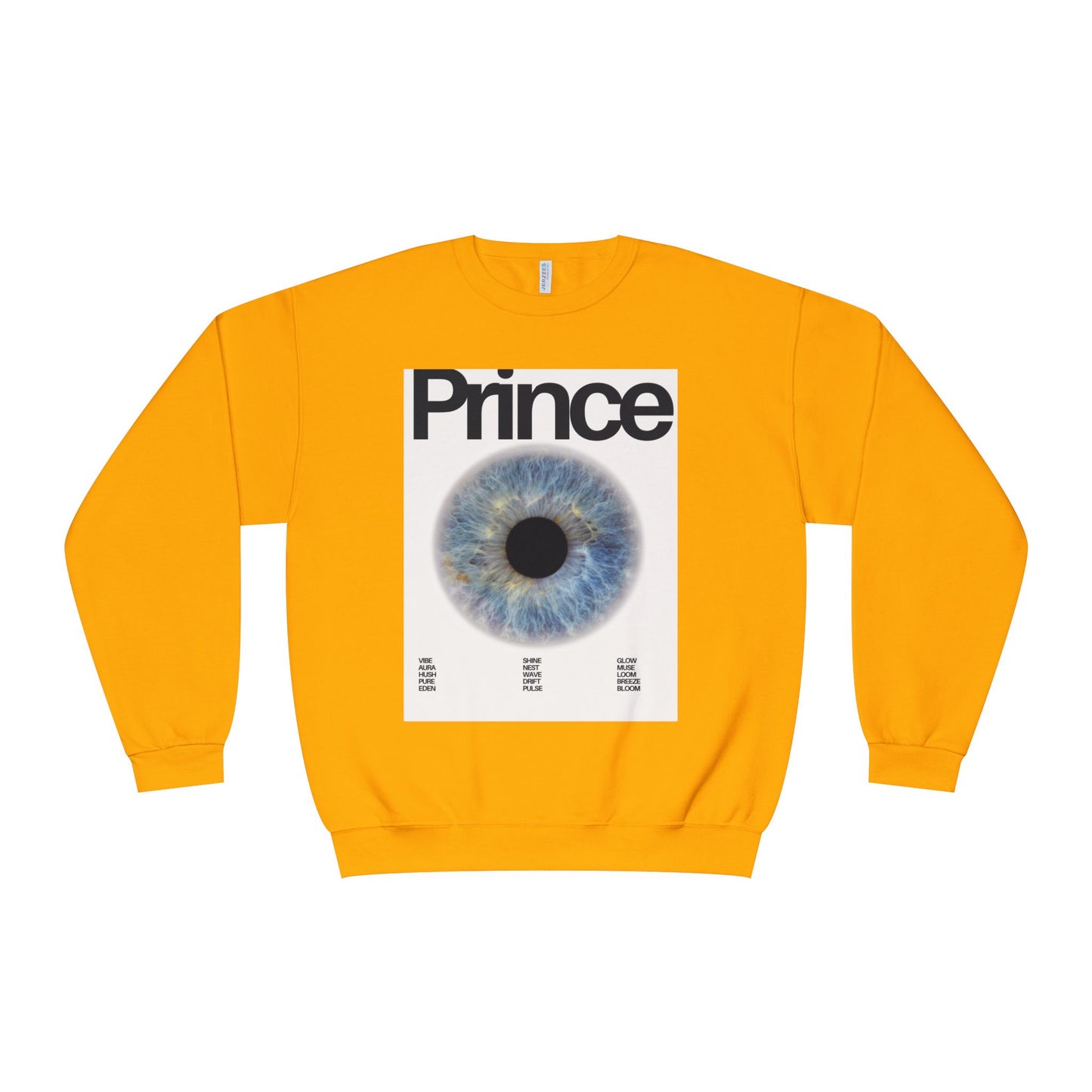 Prince Eye Graphic Unisex Crewneck Sweatshirt | Cozy Fashion for Music Lovers