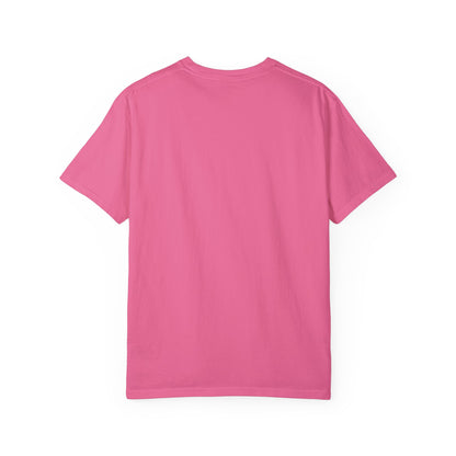 Cool Garment-Dyed Unisex T-Shirt with "TROP COOL... POUR S'EN SOUCIER" Design