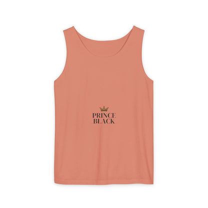 Stylish Unisex Tank Top - 'Prince Black' Design