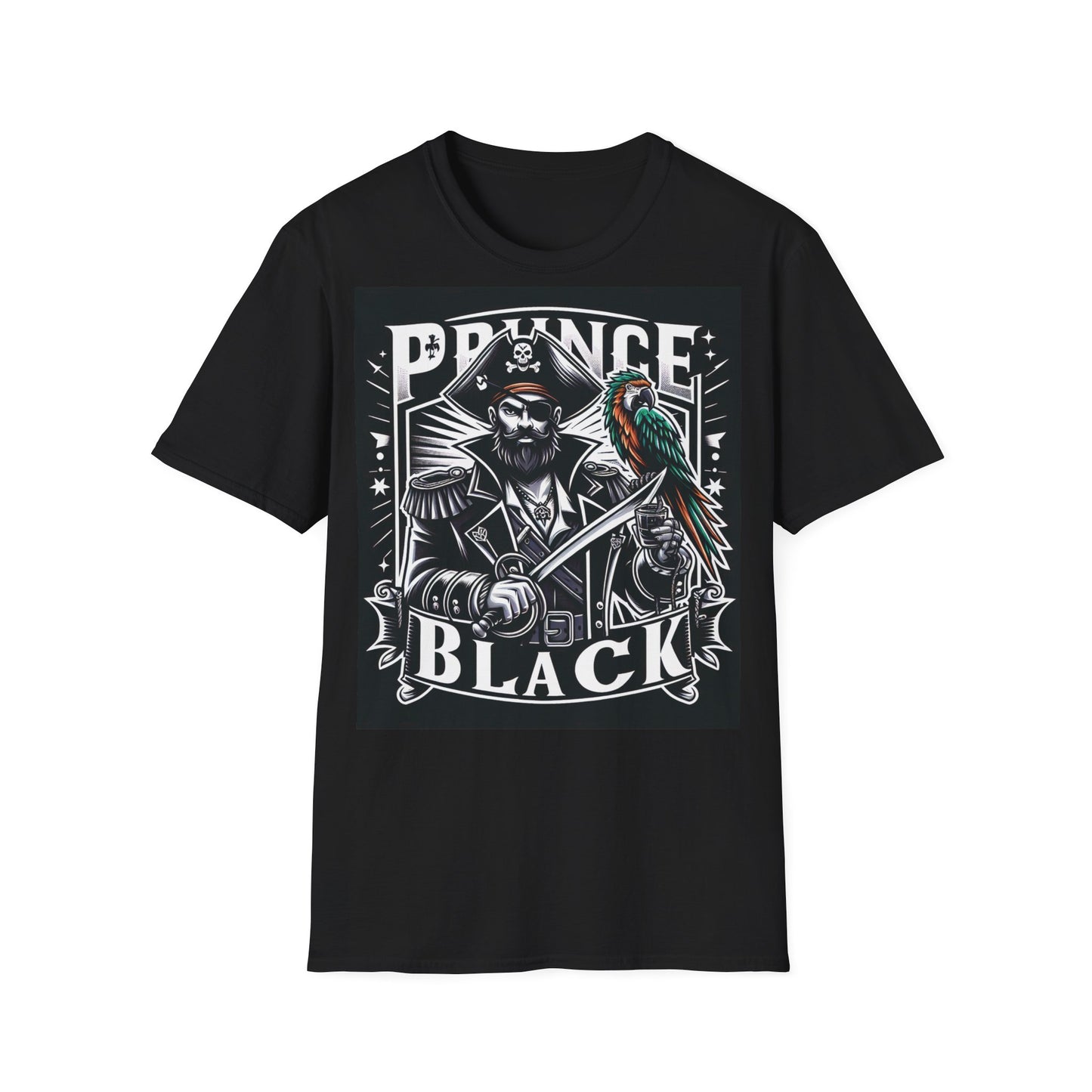 Pirate-Inspired Unisex Softstyle T-Shirt - Perfect for Adventure Lovers