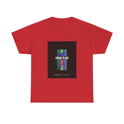 Heavy Cotton Tee - Vibrant 'PRINCE BLACK' Graphic Tee for Music Lovers