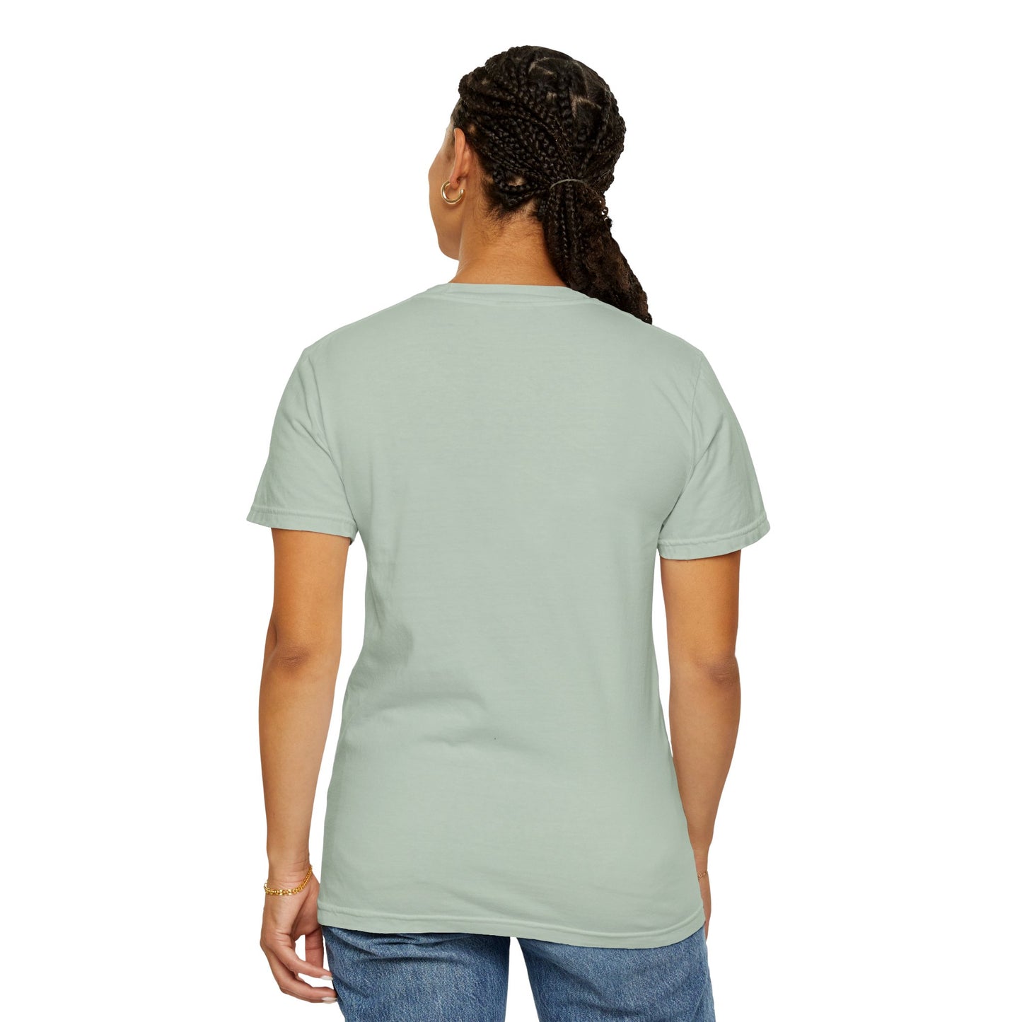 Cosmic Adventure T-shirt - Unisex Garment-Dyed Tee with Astronaut Design