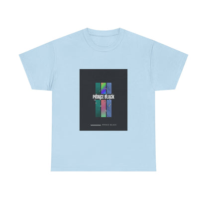 Heavy Cotton Tee - Vibrant 'PRINCE BLACK' Graphic Tee for Music Lovers