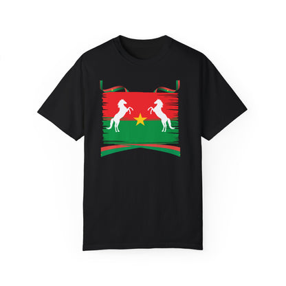 Burkina Faso T-Shirt with Cameroonian Flag Design – Celebrate Your Heritage!