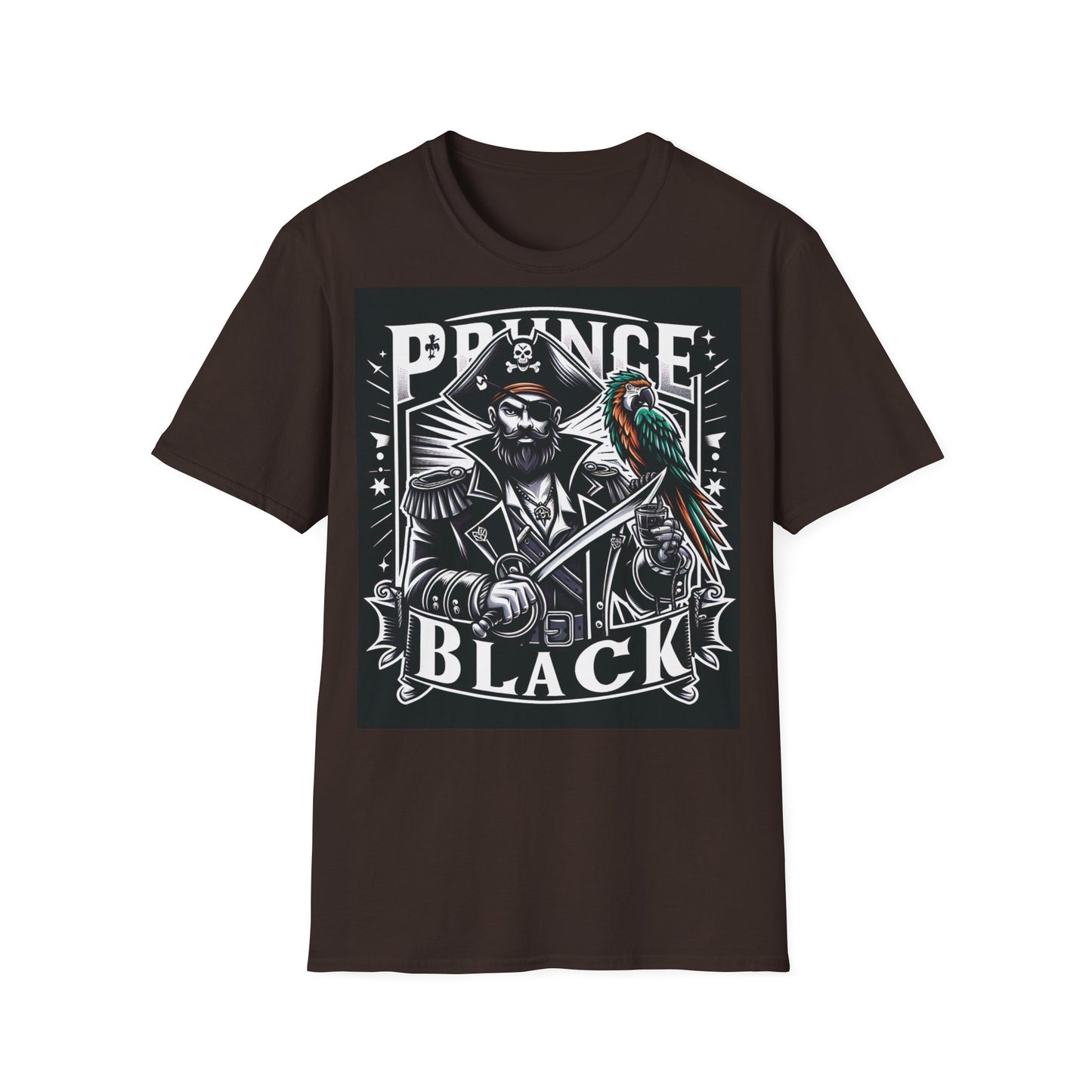 Pirate-Inspired Unisex Softstyle T-Shirt - Perfect for Adventure Lovers