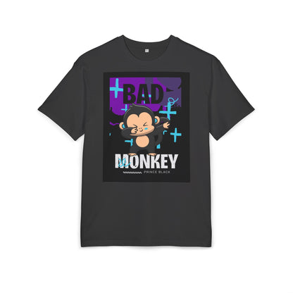 Bad Monkey Graphic Unisex Oversize Tee - Fun & Comfy Streetwear for Casual Vibes