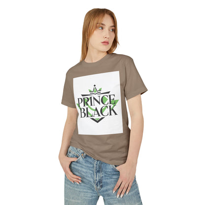 Heavyweight Cotton Tee - 'Prince Black' Graphic T-Shirt | Casual Streetwear