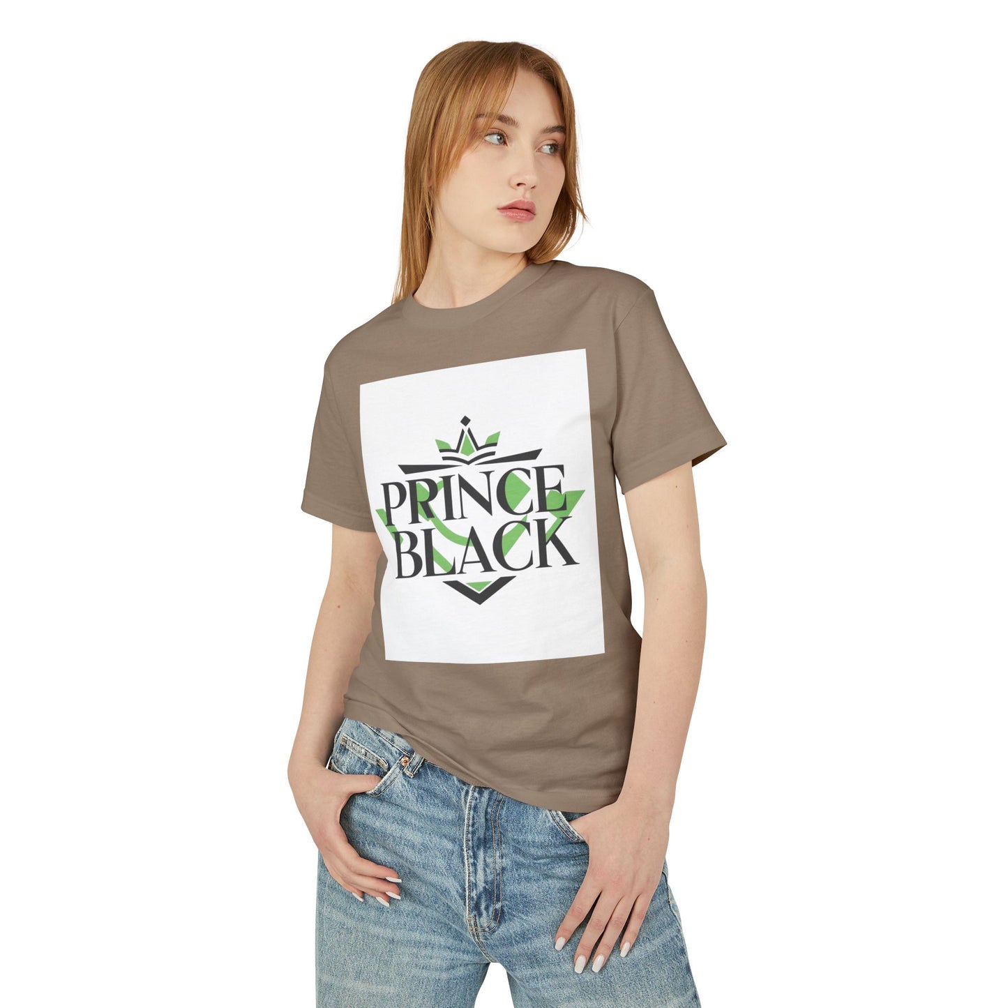 Heavyweight Cotton Tee - 'Prince Black' Graphic T-Shirt | Casual Streetwear