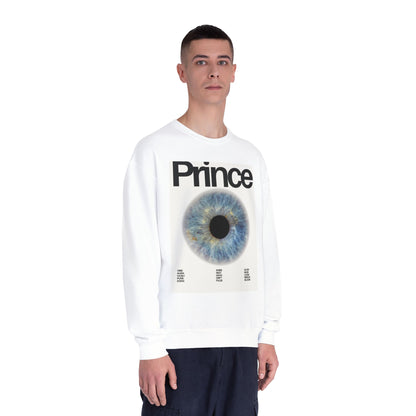Prince Eye Graphic Unisex Crewneck Sweatshirt | Cozy Fashion for Music Lovers