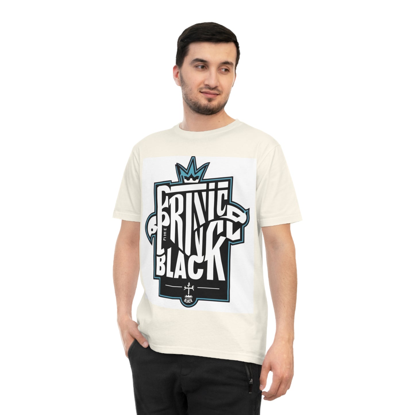 Unisex Classic Jersey T-shirt - "Prince in Black" Graphic Tee 