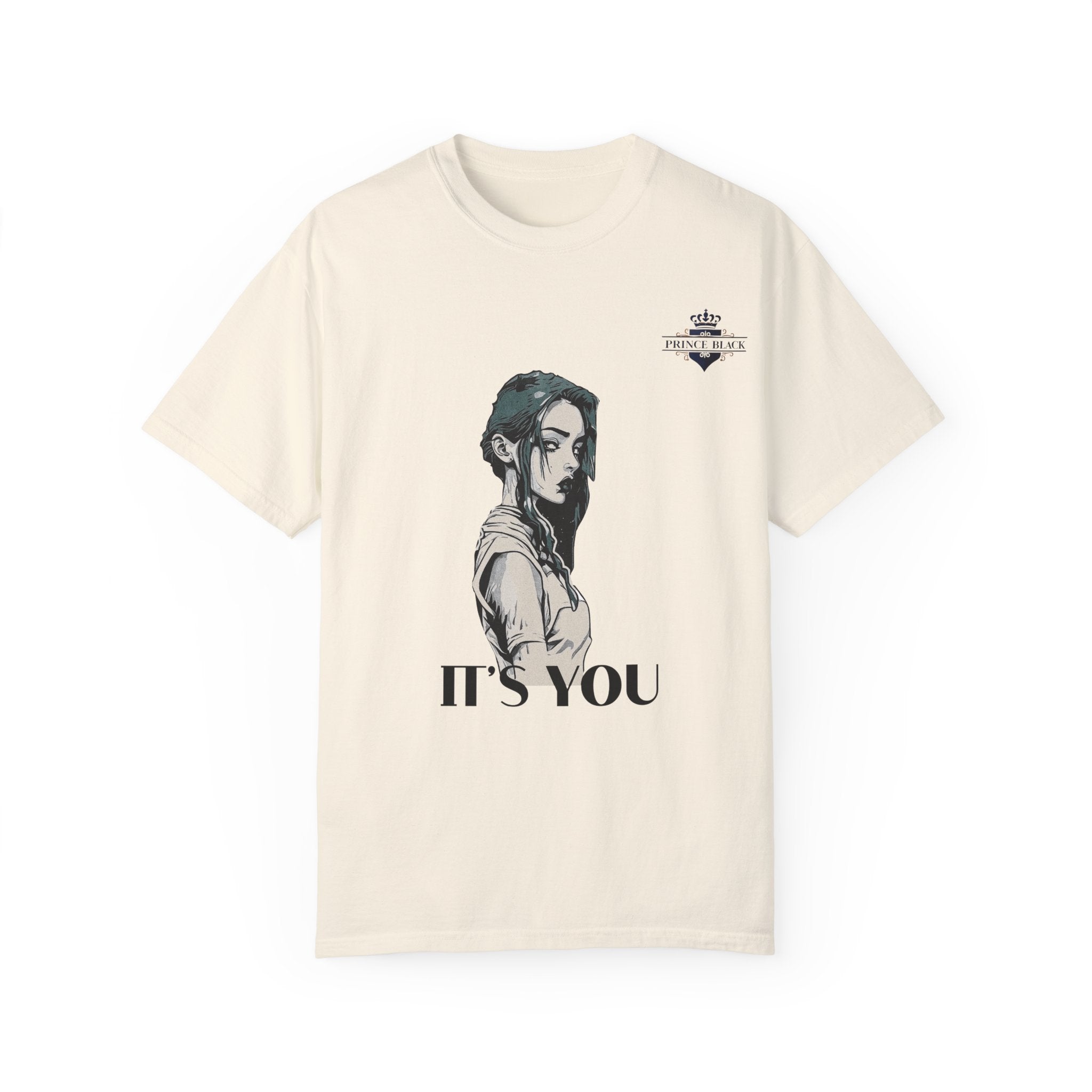 Unisex Garment-Dyed T-Shirt - 'It's You' Graphic Tee for Casual Wear