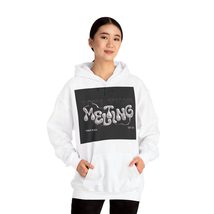 Melting Graphic Unisex Hoodie - Cozy Streetwear Essential
